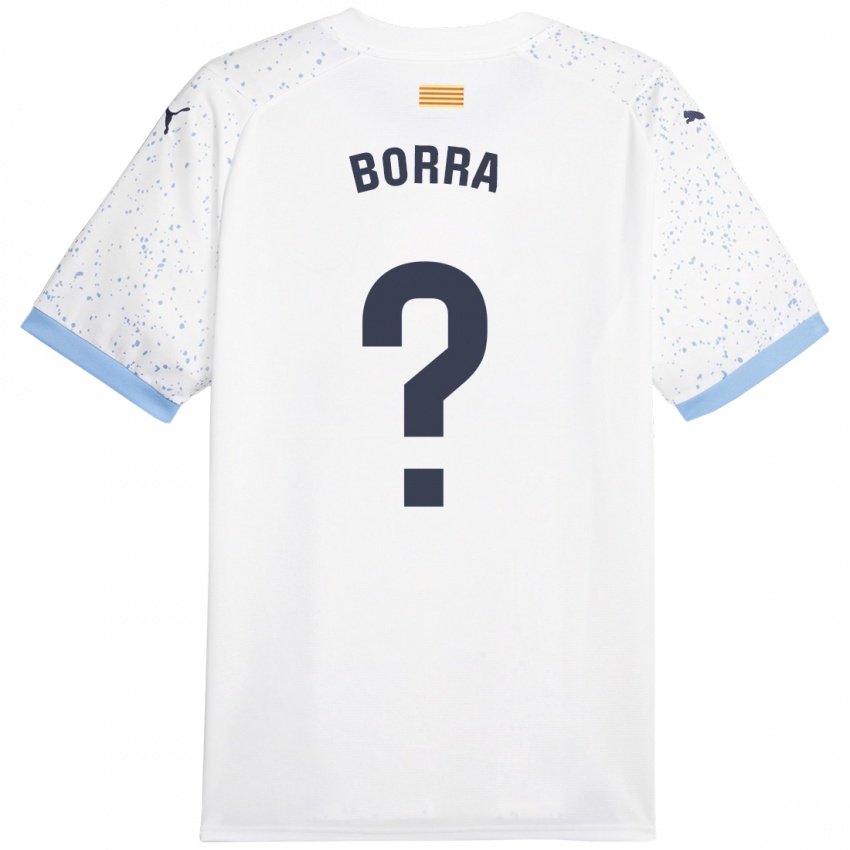 Damen Biel Borra #0 Weiß Auswärtstrikot Trikot 2023/24 T-Shirt