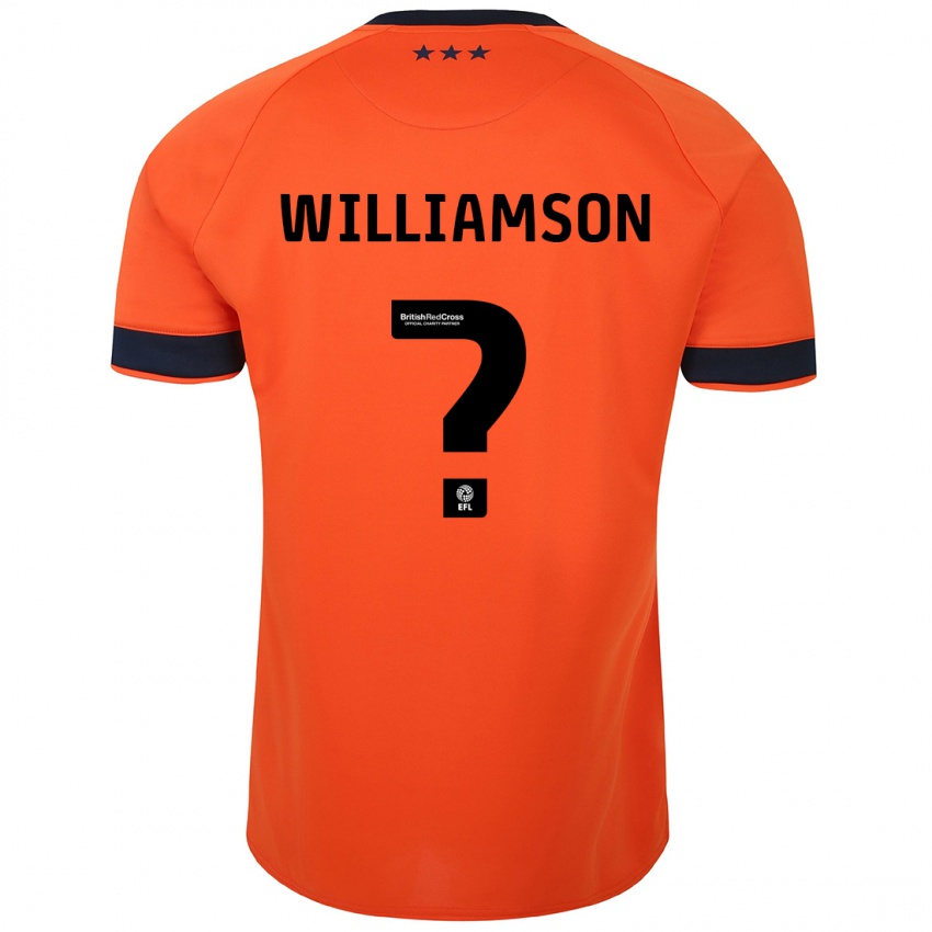 Damen Woody Williamson #0 Orangefarben Auswärtstrikot Trikot 2023/24 T-Shirt