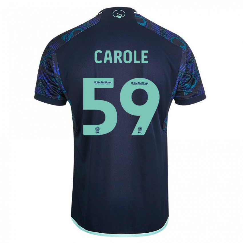 Damen Keenan Carole #59 Blau Auswärtstrikot Trikot 2023/24 T-Shirt