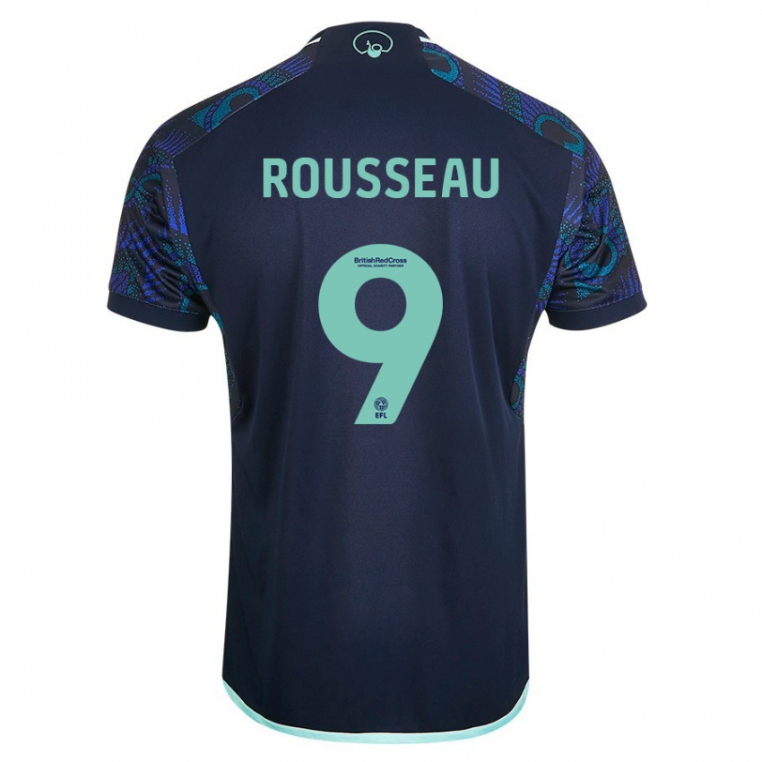 Damen Jess Rousseau #9 Blau Auswärtstrikot Trikot 2023/24 T-Shirt