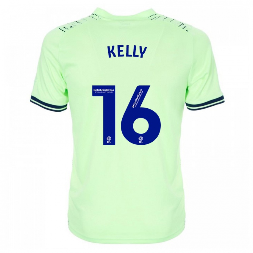 Damen Martin Kelly #16 Marine Auswärtstrikot Trikot 2023/24 T-Shirt
