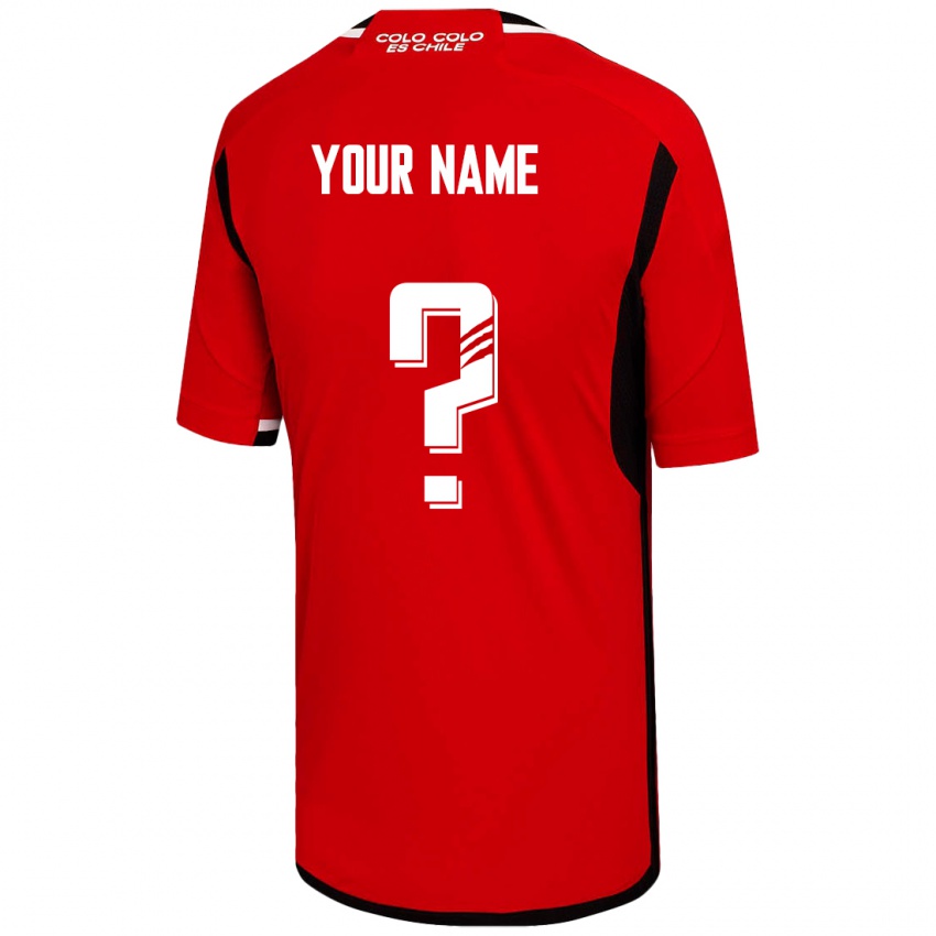 Damen Ihren Namen #0 Rot Auswärtstrikot Trikot 2023/24 T-Shirt