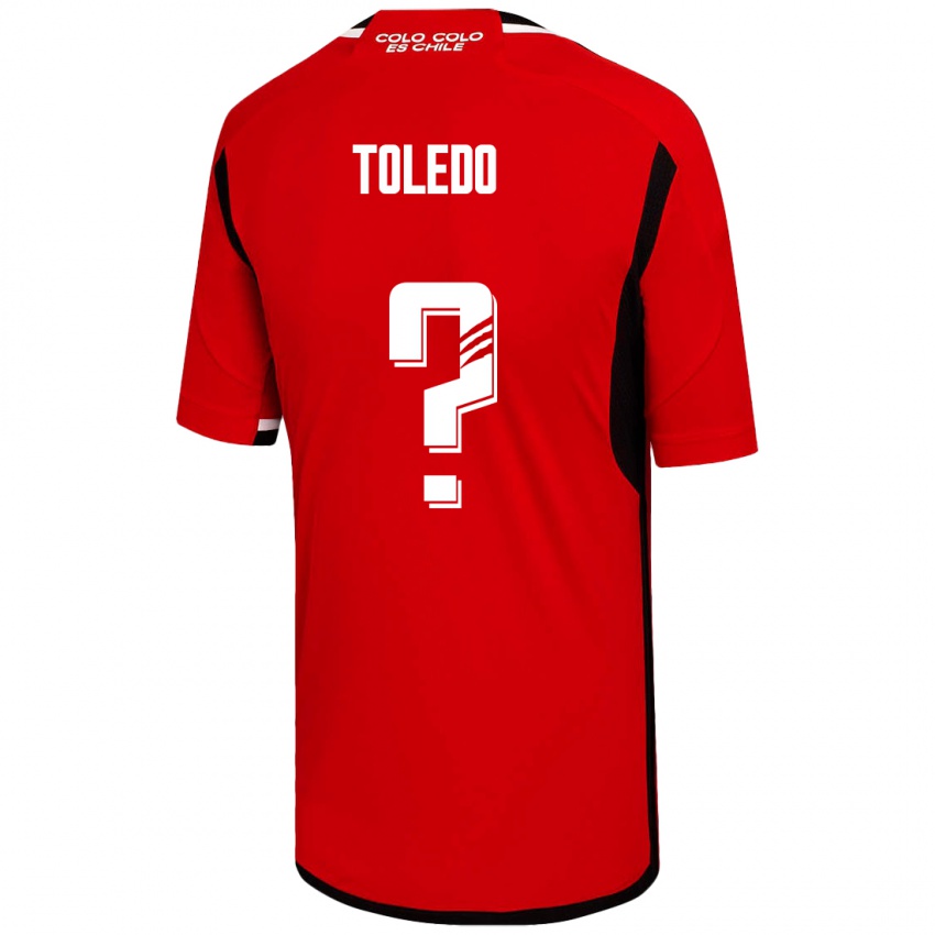 Damen Miguel Toledo #0 Rot Auswärtstrikot Trikot 2023/24 T-Shirt