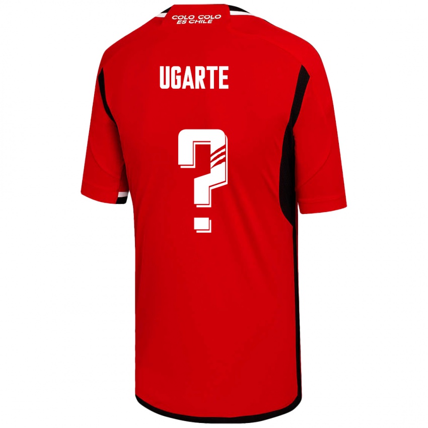 Damen Pablo Ugarte #0 Rot Auswärtstrikot Trikot 2023/24 T-Shirt