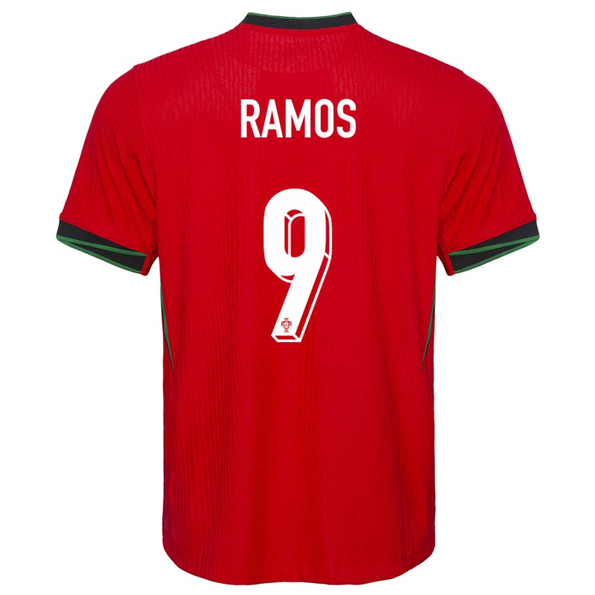 Kinder Portugal Goncalo Ramos #9 Rot Heimtrikot Trikot 24-26 T-Shirt