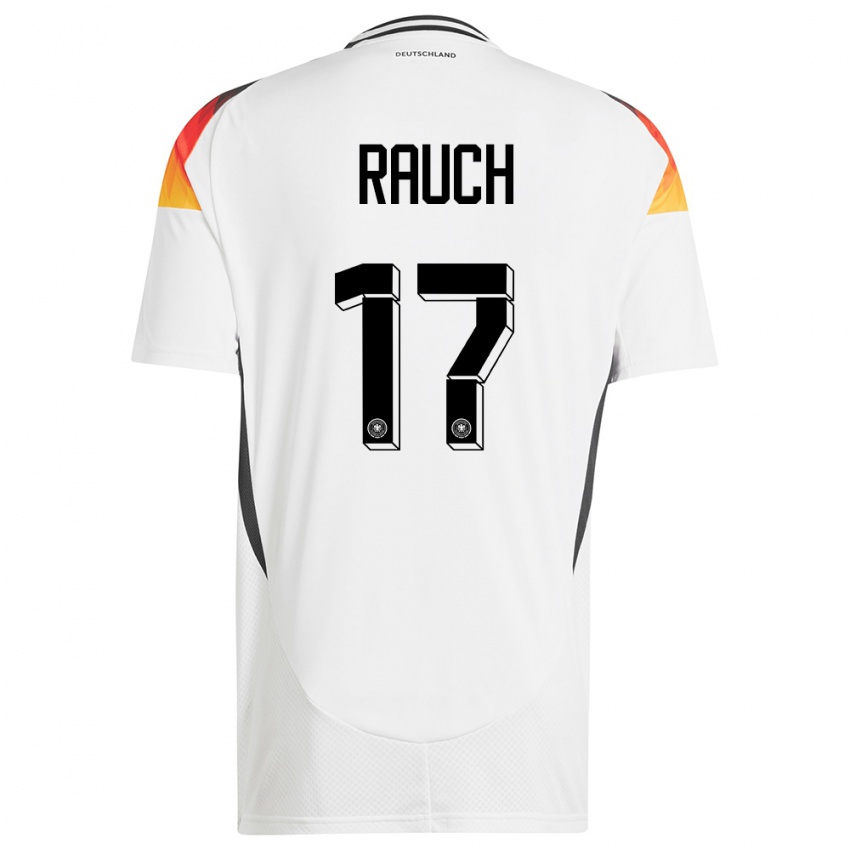 Damen Deutschland Felicitas Rauch #17 Weiß Heimtrikot Trikot 24-26 T-Shirt