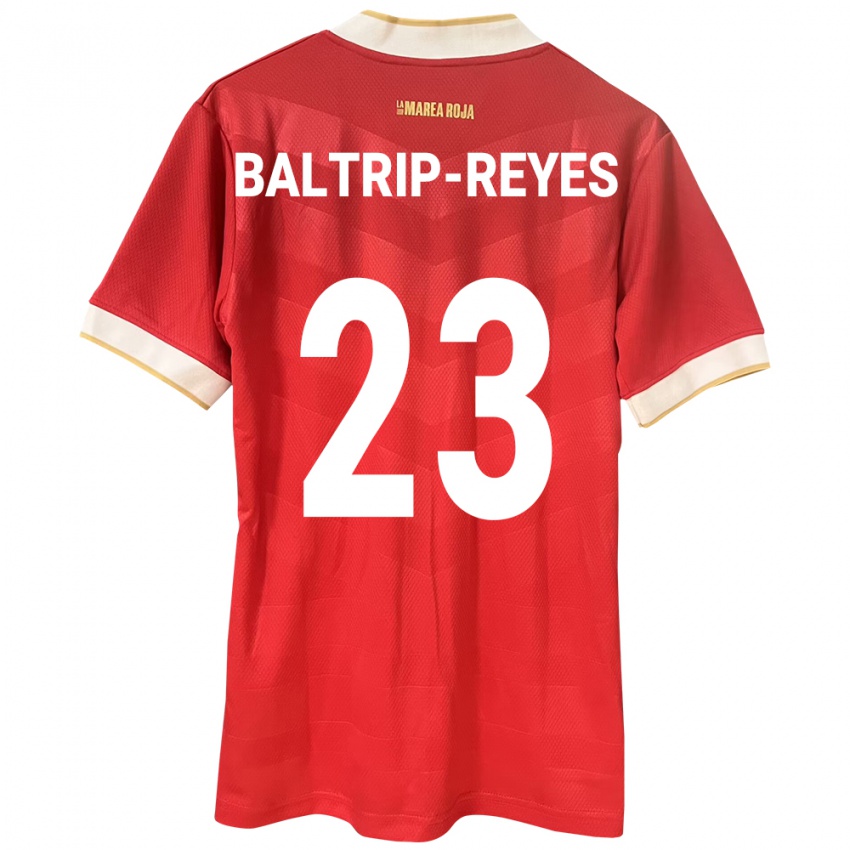 Damen Panama Carina Baltrip-Reyes #23 Rot Heimtrikot Trikot 24-26 T-Shirt