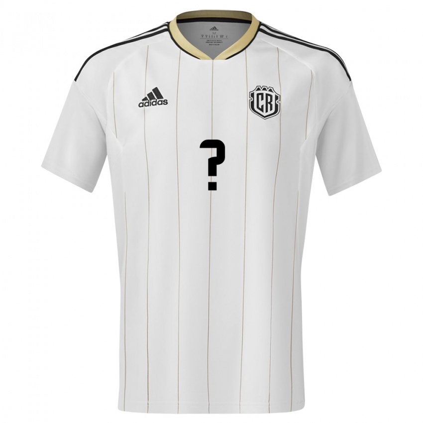 Damen Costa Rica Oscar Segura #0 Weiß Auswärtstrikot Trikot 24-26 T-Shirt