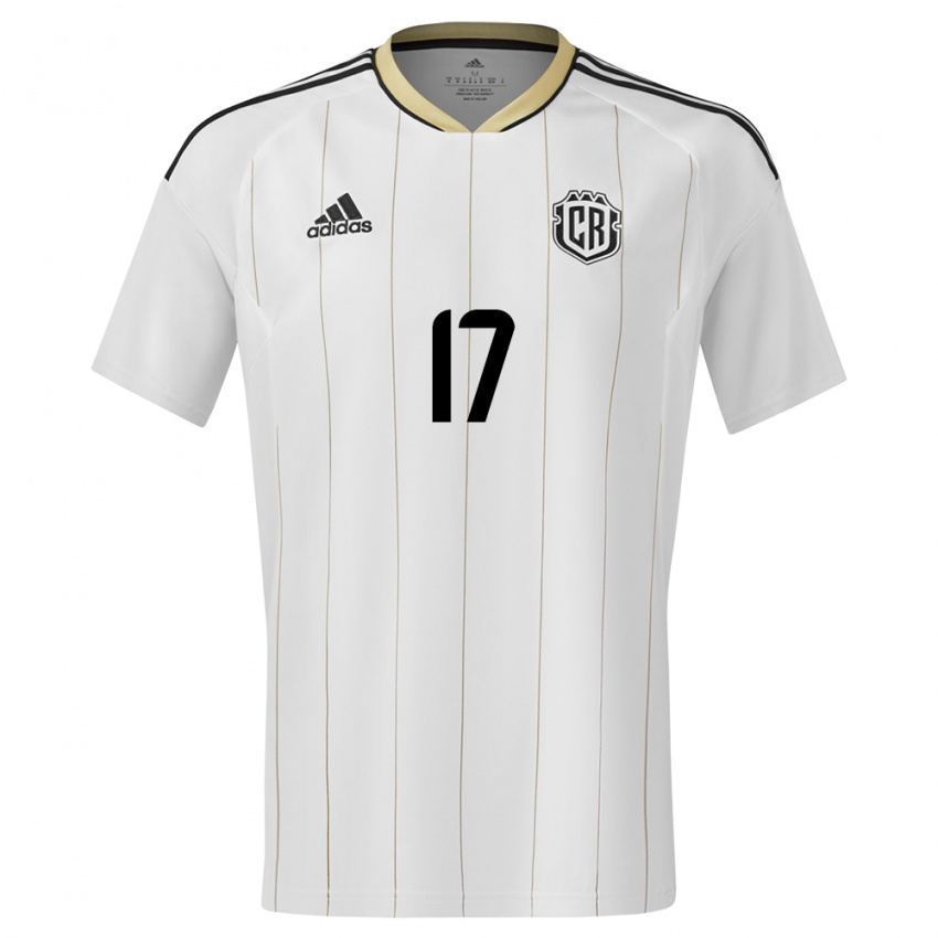 Damen Costa Rica Roan Wilson #17 Weiß Auswärtstrikot Trikot 24-26 T-Shirt