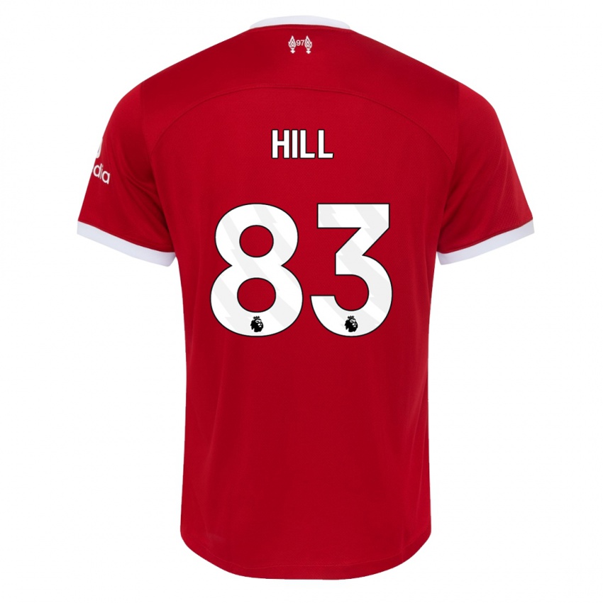 Kinder Tom Hill #83 Rot Heimtrikot Trikot 2023/24 T-Shirt