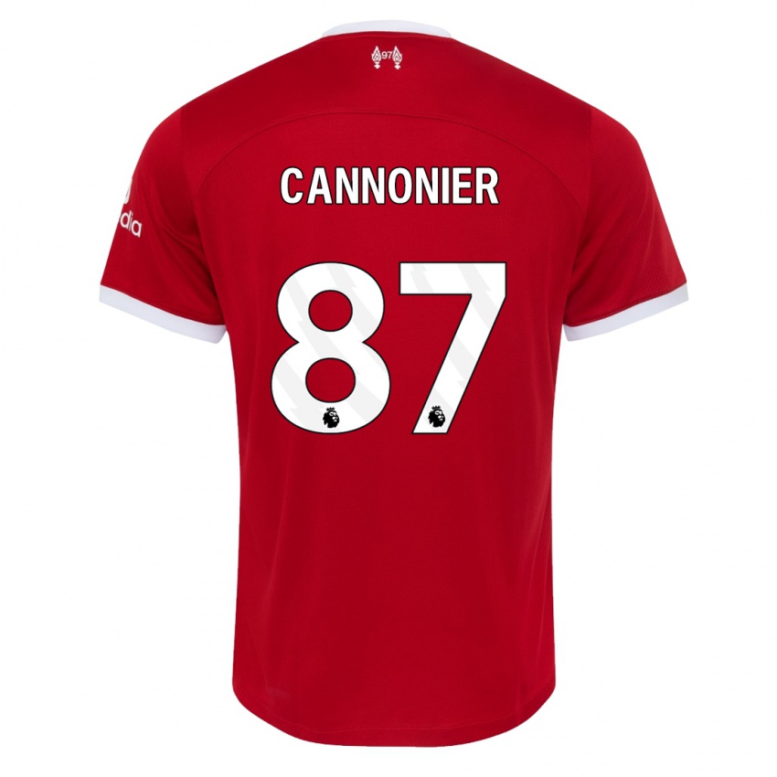 Kinder Oakley Cannonier #87 Rot Heimtrikot Trikot 2023/24 T-Shirt