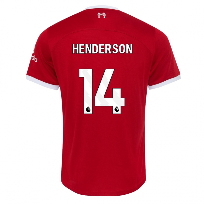Kinder Henderson #14 Rot Heimtrikot Trikot 2023/24 T-Shirt