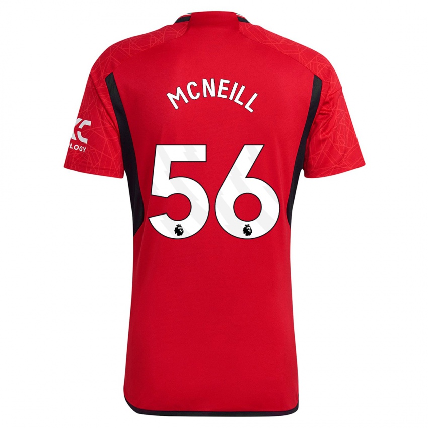 Kinder Charlie Mcneill #56 Rot Heimtrikot Trikot 2023/24 T-Shirt
