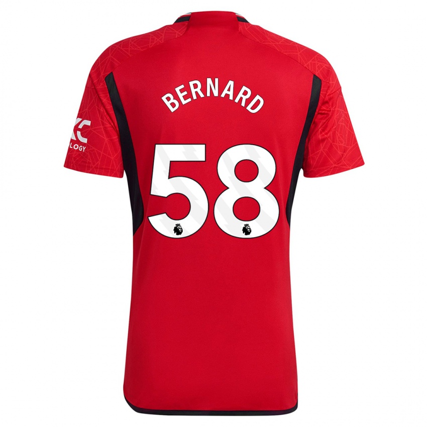 Kinder Bernard #58 Rot Heimtrikot Trikot 2023/24 T-Shirt