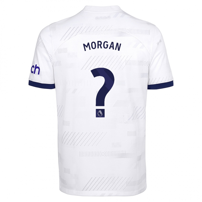 Kinder Kieran Morgan #0 Weiß Heimtrikot Trikot 2023/24 T-Shirt