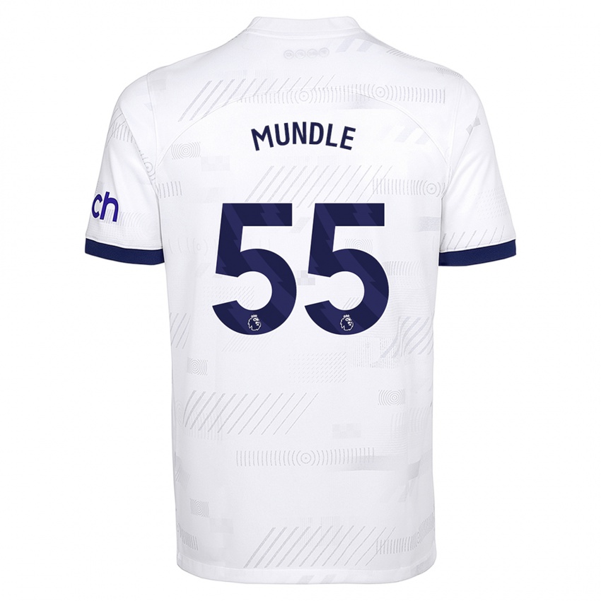 Kinder Romaine Mundle #55 Weiß Heimtrikot Trikot 2023/24 T-Shirt