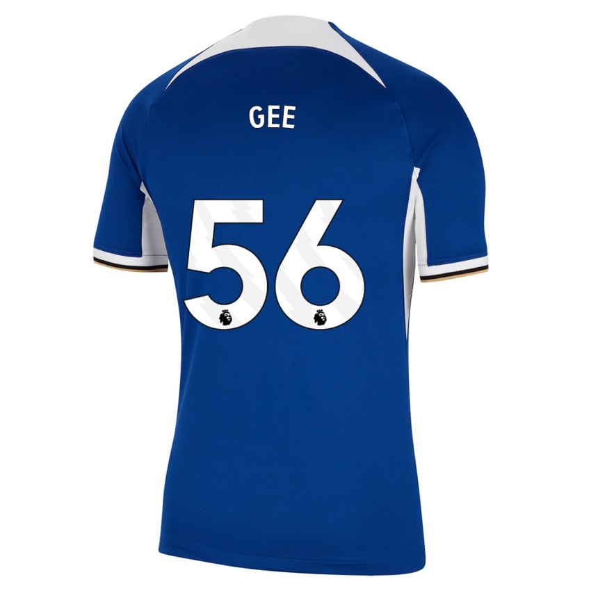 Kinder Billy Gee #56 Blau Heimtrikot Trikot 2023/24 T-Shirt