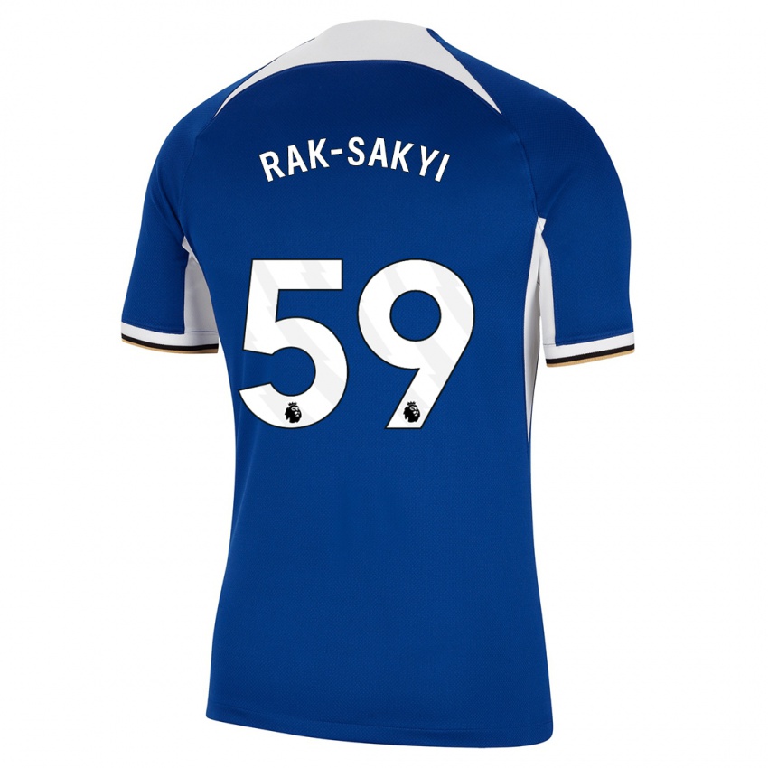 Kinder Sam Rak-Sakyi #59 Blau Heimtrikot Trikot 2023/24 T-Shirt