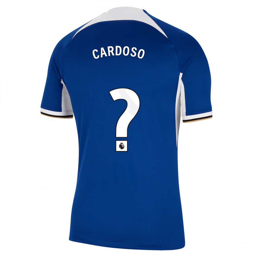 Kinder Leo Cardoso #0 Blau Heimtrikot Trikot 2023/24 T-Shirt