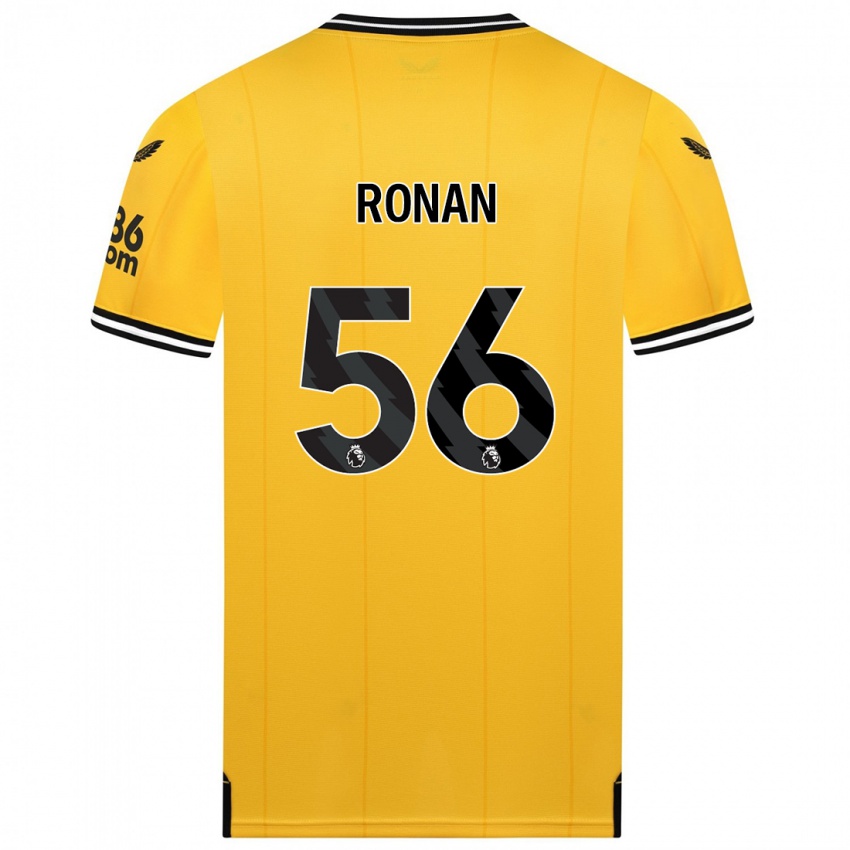 Kinder Connor Ronan #56 Gelb Heimtrikot Trikot 2023/24 T-Shirt