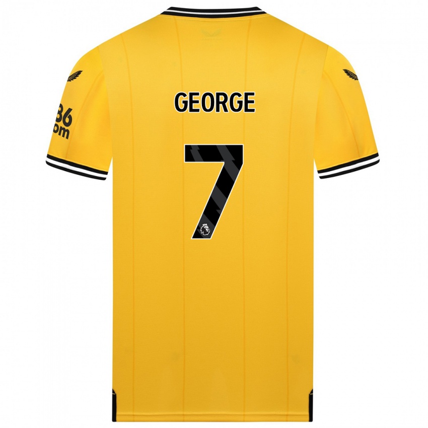 Kinder Tammi George #7 Gelb Heimtrikot Trikot 2023/24 T-Shirt