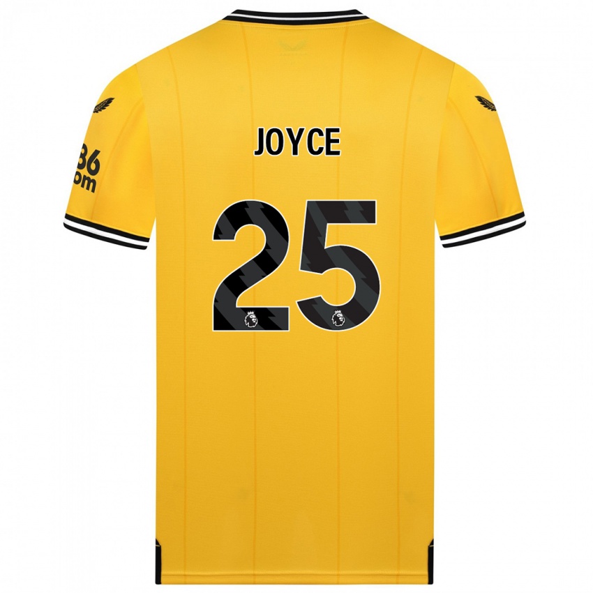 Kinder Leonie Joyce #25 Gelb Heimtrikot Trikot 2023/24 T-Shirt