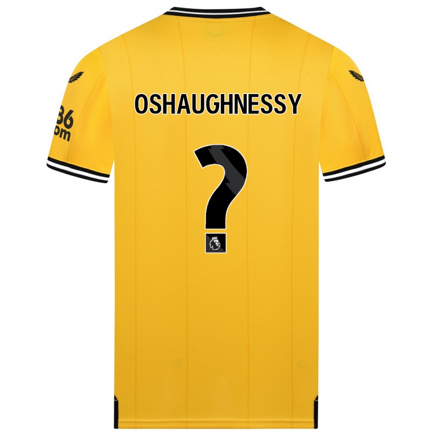 Kinder Joe Oshaughnessy #0 Gelb Heimtrikot Trikot 2023/24 T-Shirt