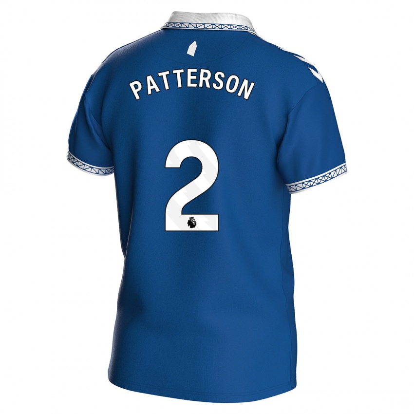 Kinder Nathan Patterson #2 Königsblau Heimtrikot Trikot 2023/24 T-Shirt