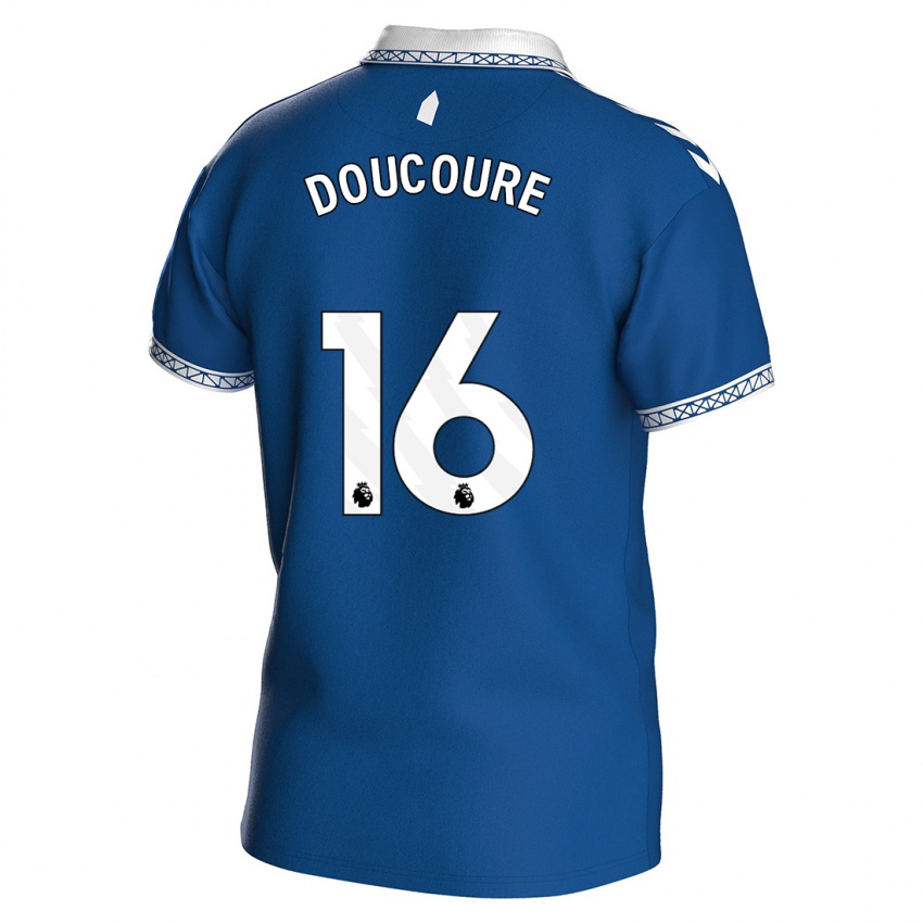 Kinder Abdoulaye Doucouré #16 Königsblau Heimtrikot Trikot 2023/24 T-Shirt