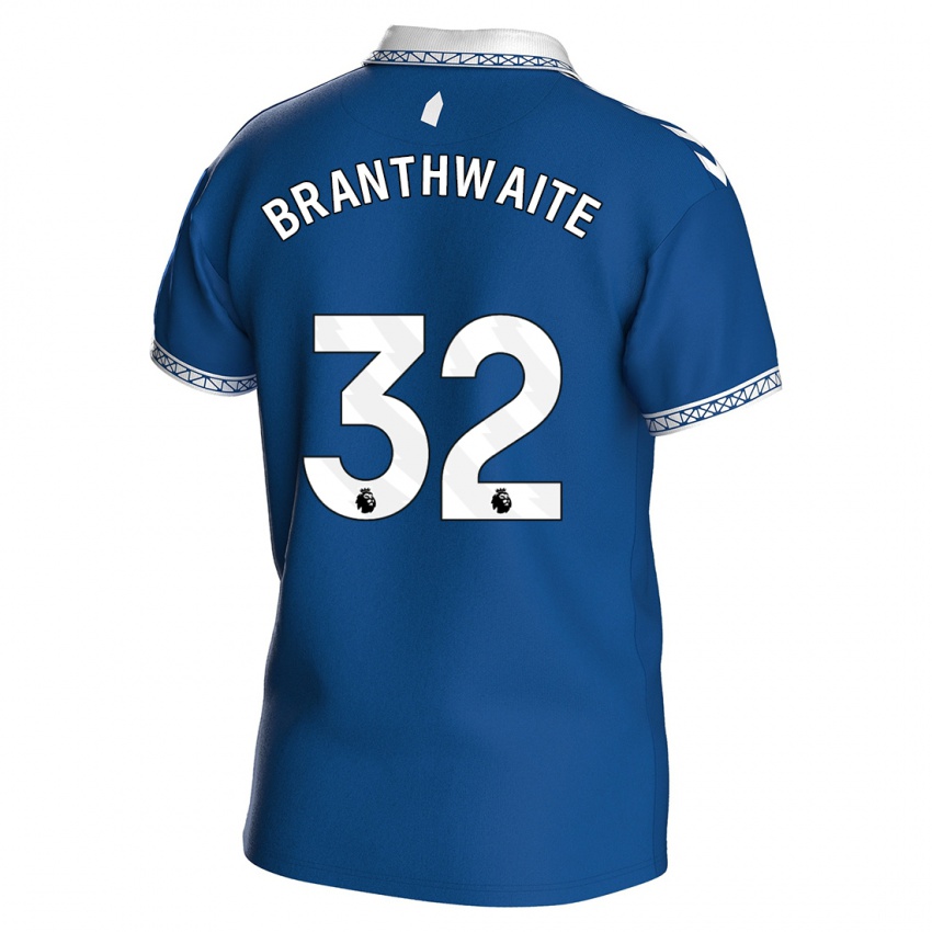 Kinder Jarrad Branthwaite #32 Königsblau Heimtrikot Trikot 2023/24 T-Shirt