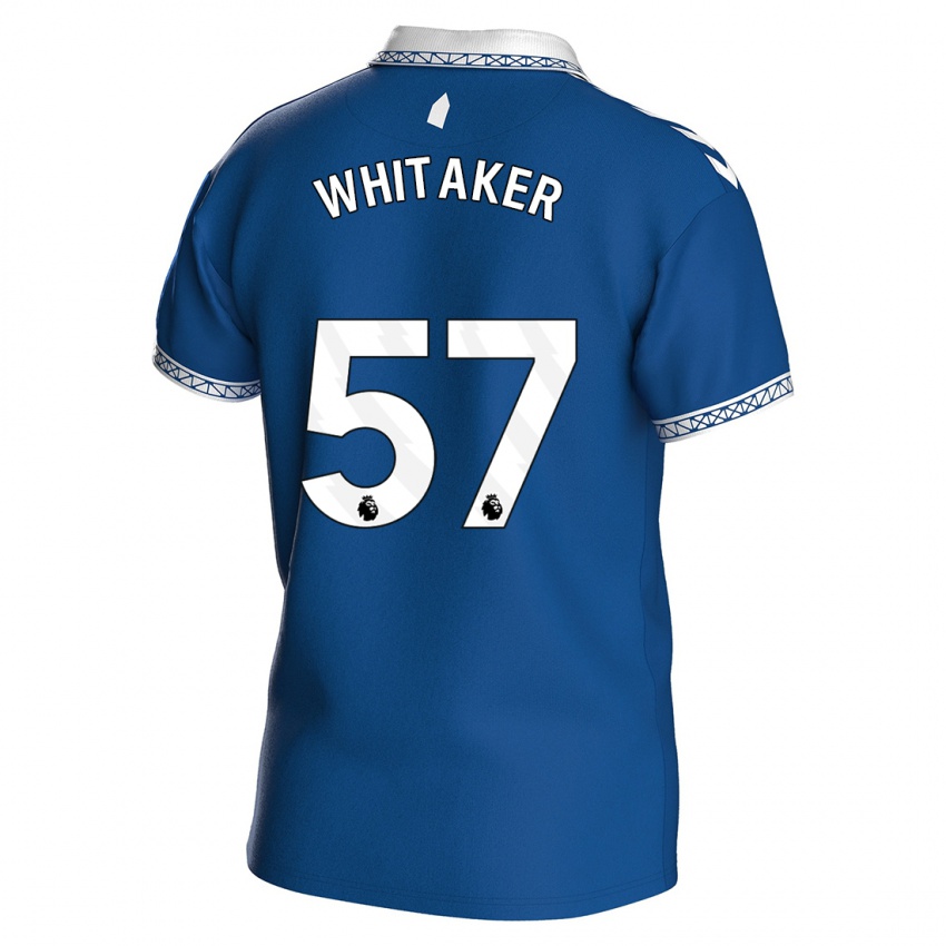 Kinder Charlie Whitaker #57 Königsblau Heimtrikot Trikot 2023/24 T-Shirt