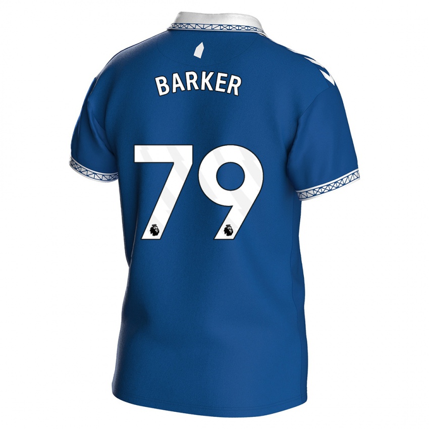Kinder Owen Barker #79 Königsblau Heimtrikot Trikot 2023/24 T-Shirt