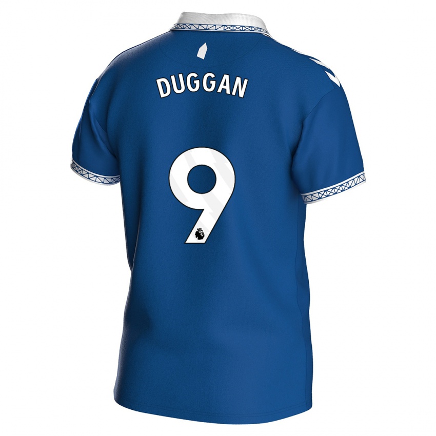 Kinder Toni Duggan #9 Königsblau Heimtrikot Trikot 2023/24 T-Shirt