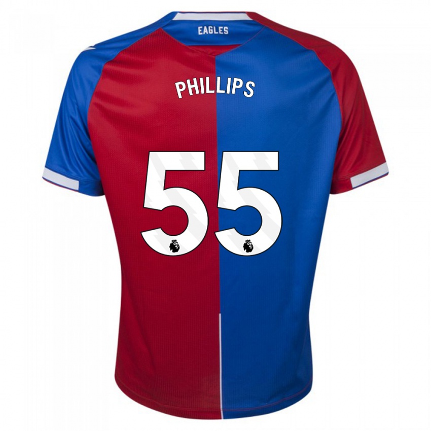 Kinder Killian Phillips #55 Rot Blau Heimtrikot Trikot 2023/24 T-Shirt