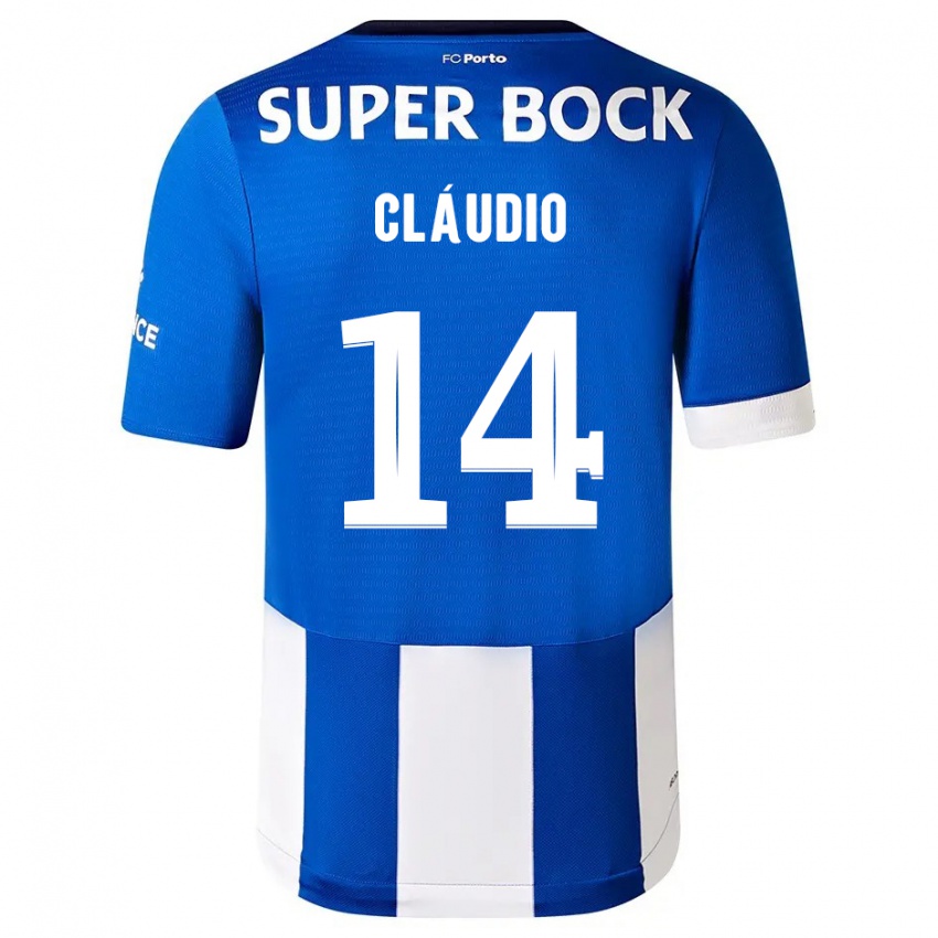 Kinder Claudio Ramos #14 Blau Weiss Heimtrikot Trikot 2023/24 T-Shirt