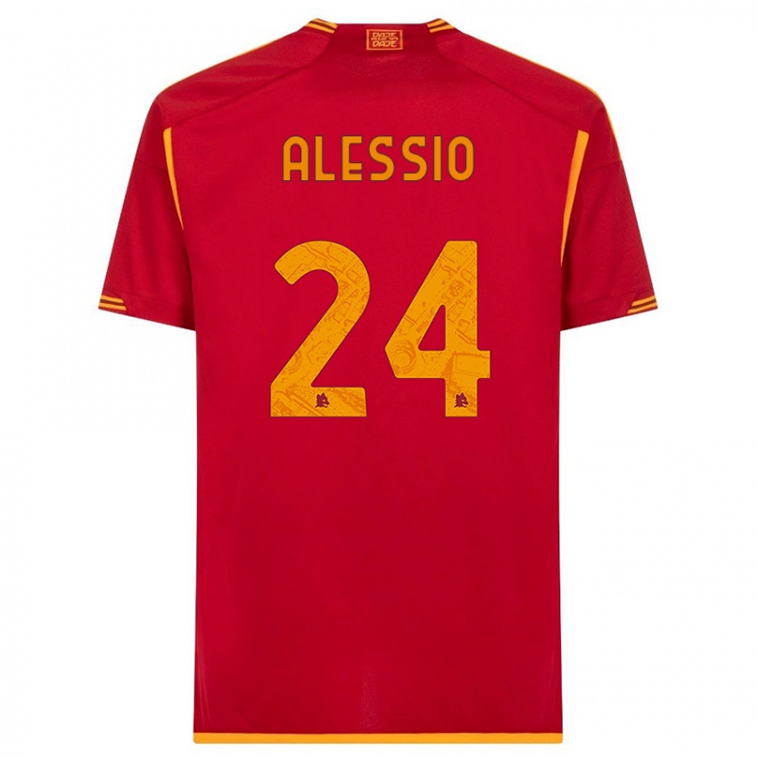 Kinder Filippo Alessio #24 Rot Heimtrikot Trikot 2023/24 T-Shirt