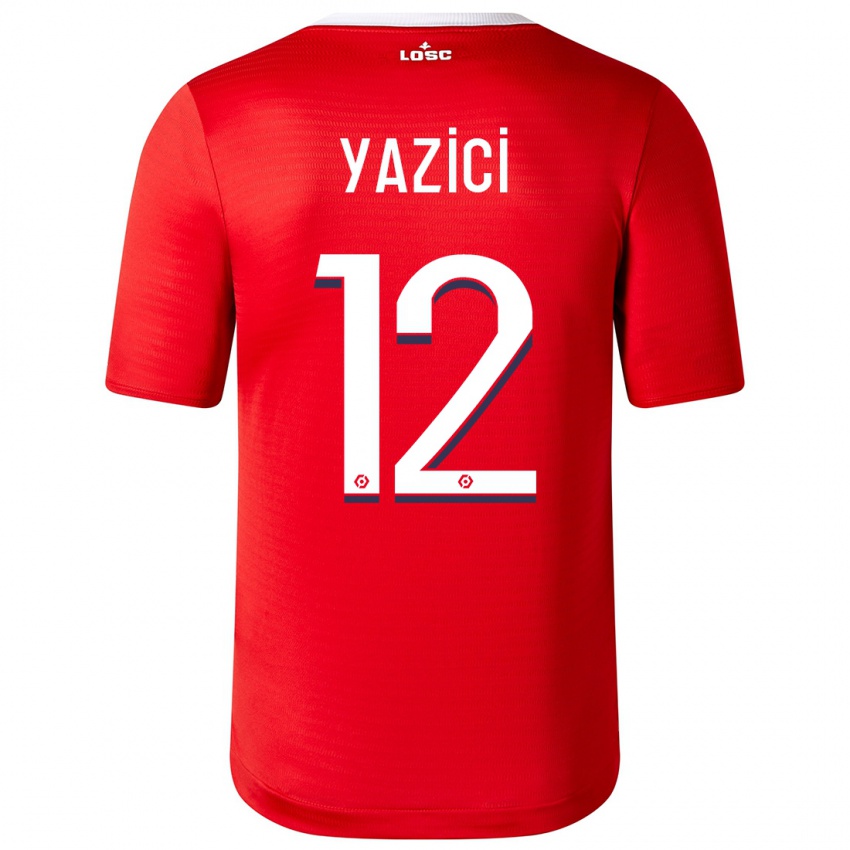 Kinder Yusuf Yazici #12 Rot Heimtrikot Trikot 2023/24 T-Shirt