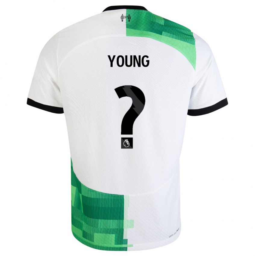 Kinder Ranel Young #0 Weiß Grün Auswärtstrikot Trikot 2023/24 T-Shirt