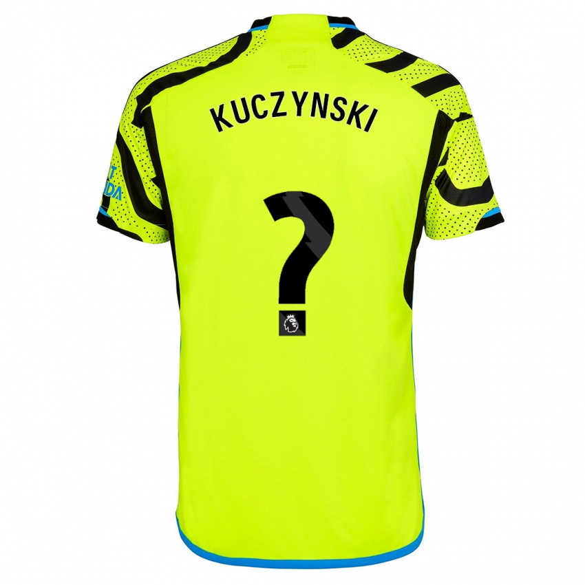 Kinder Max Kuczynski #0 Gelb Auswärtstrikot Trikot 2023/24 T-Shirt