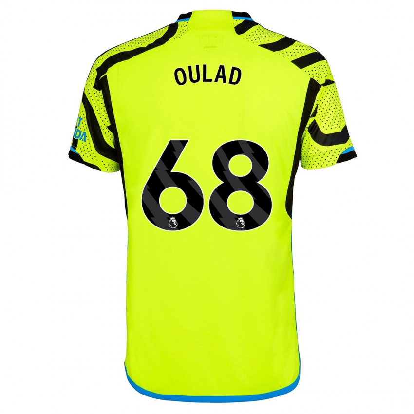 Kinder Salah-Eddine Oulad M'hand #68 Gelb Auswärtstrikot Trikot 2023/24 T-Shirt