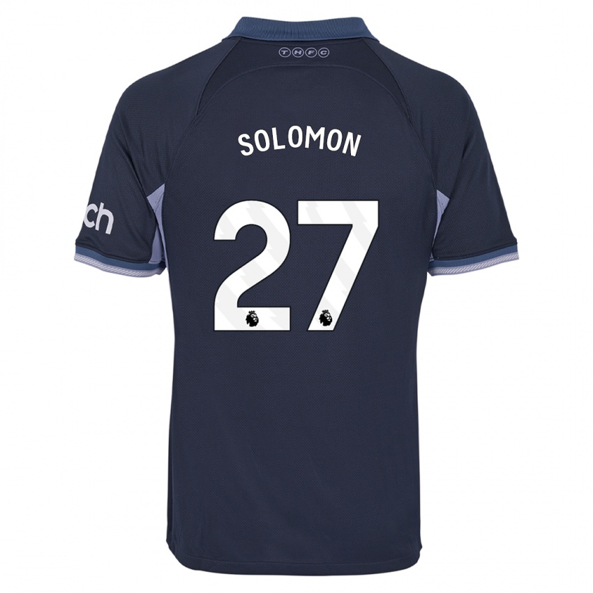Kinder Manor Solomon #27 Dunkelblau Auswärtstrikot Trikot 2023/24 T-Shirt