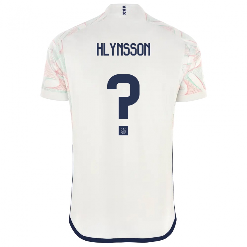Kinder Kristian Hlynsson #0 Weiß Auswärtstrikot Trikot 2023/24 T-Shirt