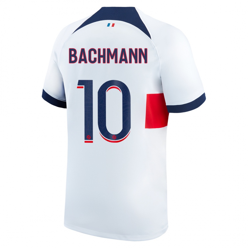 Kinder Ramona Bachmann #10 Weiß Auswärtstrikot Trikot 2023/24 T-Shirt
