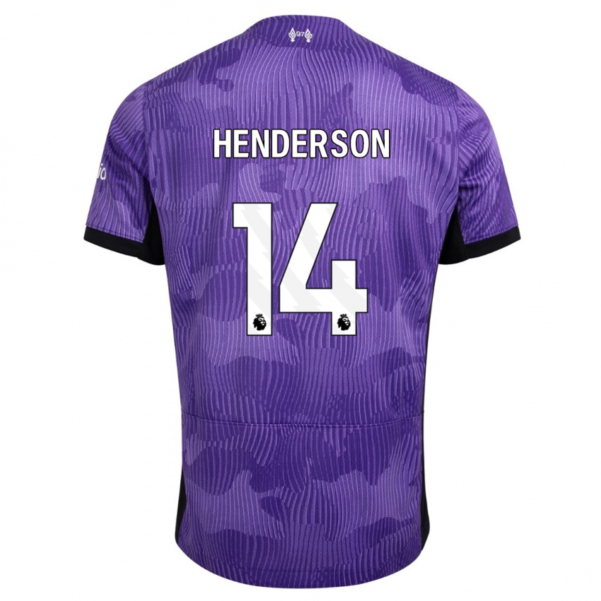 Kinder Henderson #14 Lila Ausweichtrikot Trikot 2023/24 T-Shirt