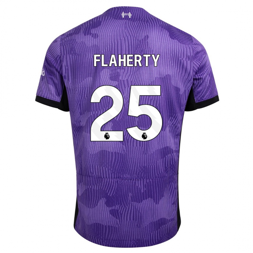 Kinder Gilly Flaherty #25 Lila Ausweichtrikot Trikot 2023/24 T-Shirt