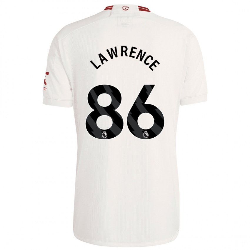 Kinder Marcus Lawrence #86 Weiß Ausweichtrikot Trikot 2023/24 T-Shirt