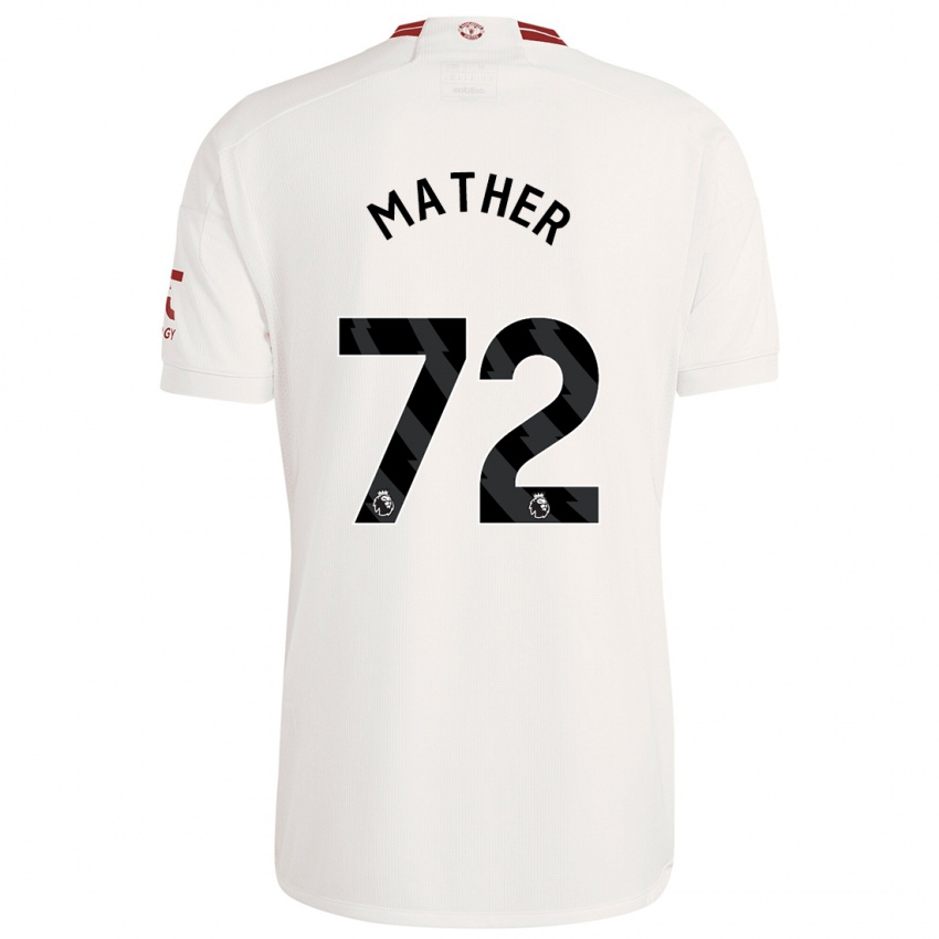 Kinder Sam Mather #72 Weiß Ausweichtrikot Trikot 2023/24 T-Shirt