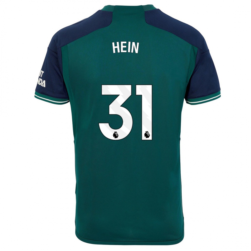 Kinder Karl Hein #31 Grün Ausweichtrikot Trikot 2023/24 T-Shirt