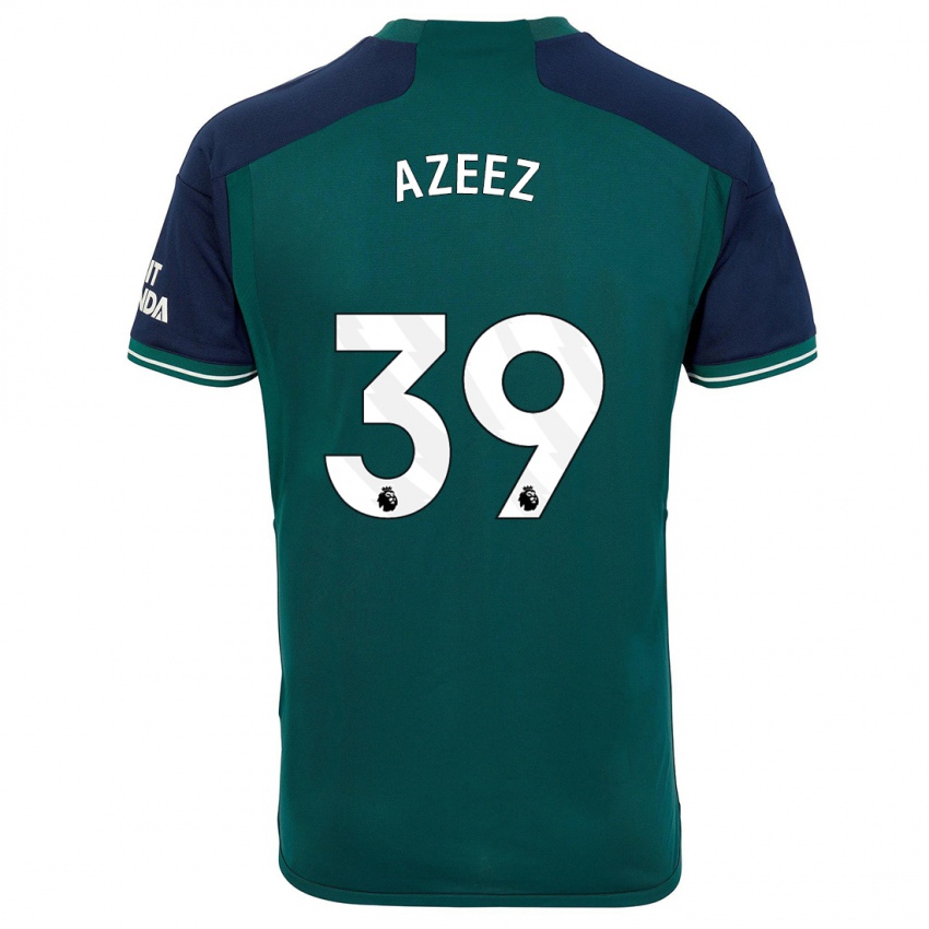 Kinder Miguel Azeez #39 Grün Ausweichtrikot Trikot 2023/24 T-Shirt