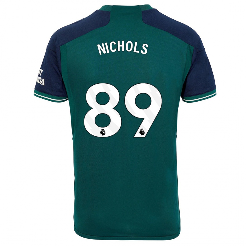 Kinder Josh Nichols #89 Grün Ausweichtrikot Trikot 2023/24 T-Shirt